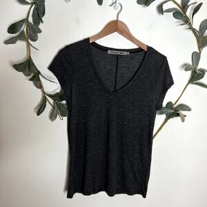 Michael Stars Gray V Neck Tee